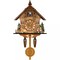 Cuckoo Singing Wall Clock Vintage Pendulum Home Living Room Wooden Art Decor